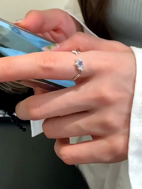 ⭐ WAIT... A genuine 925 sterling silver star ring for just $0.99? 💙✨