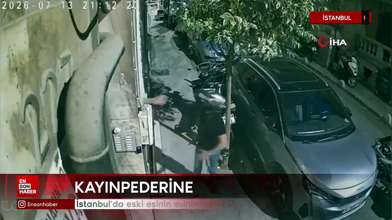 İstanbul'da eski eşinin evinin önüne geldi: Kayınpederine saldırdı