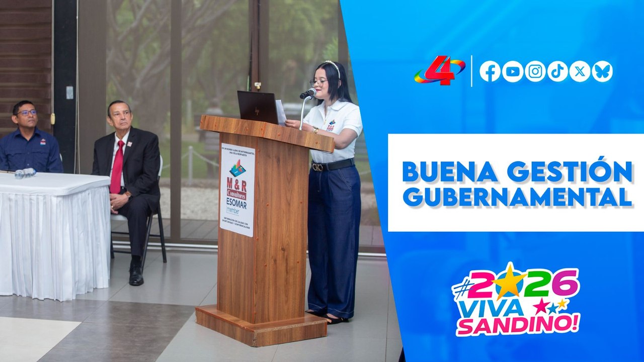 📊 M&R Consultores: Nicaragüenses priorizan la paz y respaldan la gestión de Gobierno