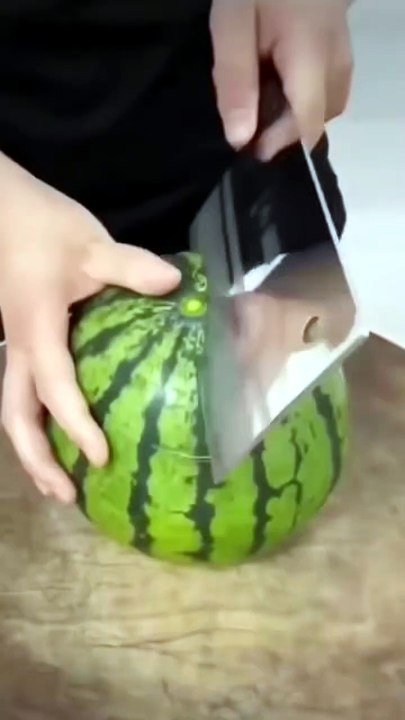 The Ultimate Professional Watermelon Cutting Technique! 🍉