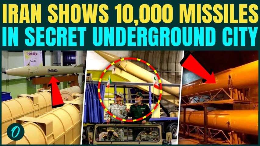 Iran Reveals Secret Underground Missile City | New IRGC VIDEO Sends Chilling Message To U.S.