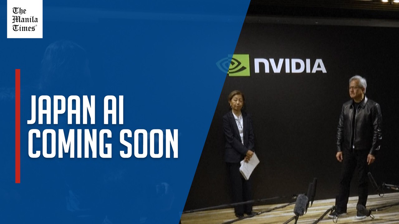 Nvidia CEO says 'now is the time for Japan AI'