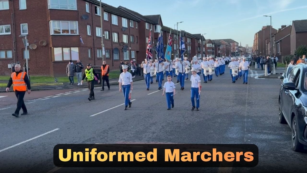 Bridgeton No Surrender Flute Band Holds Annual Parade In Glasgow