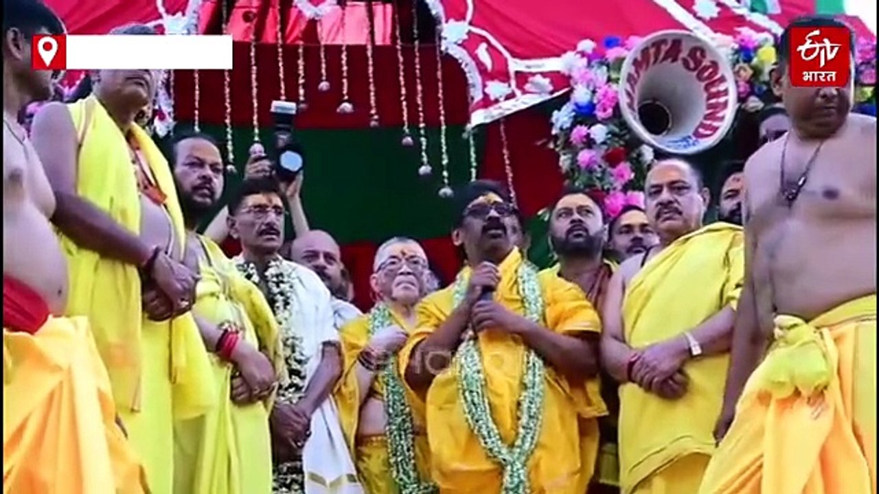 रांची में रथ पर सवार होकर मौसीबाड़ी रवाना हुए भगवान जगन्नाथ, श्रद्धा के सागर में डूबे श्रद्धालु