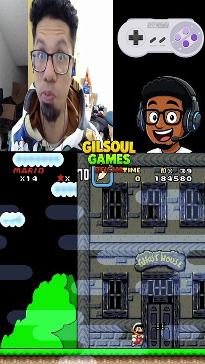 Super Mário World | DONUT GHOST HOUSE - SAIDA 1 #SuperMarioWorld #Nintendo #SNES #RetroGaming #GamesBrasil