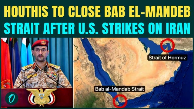 BREAKING: Iran ORDERS Houthis To SHUT Bab El Mandeb Strait If Iranian Power Infra Hit By U.S |Hormuz