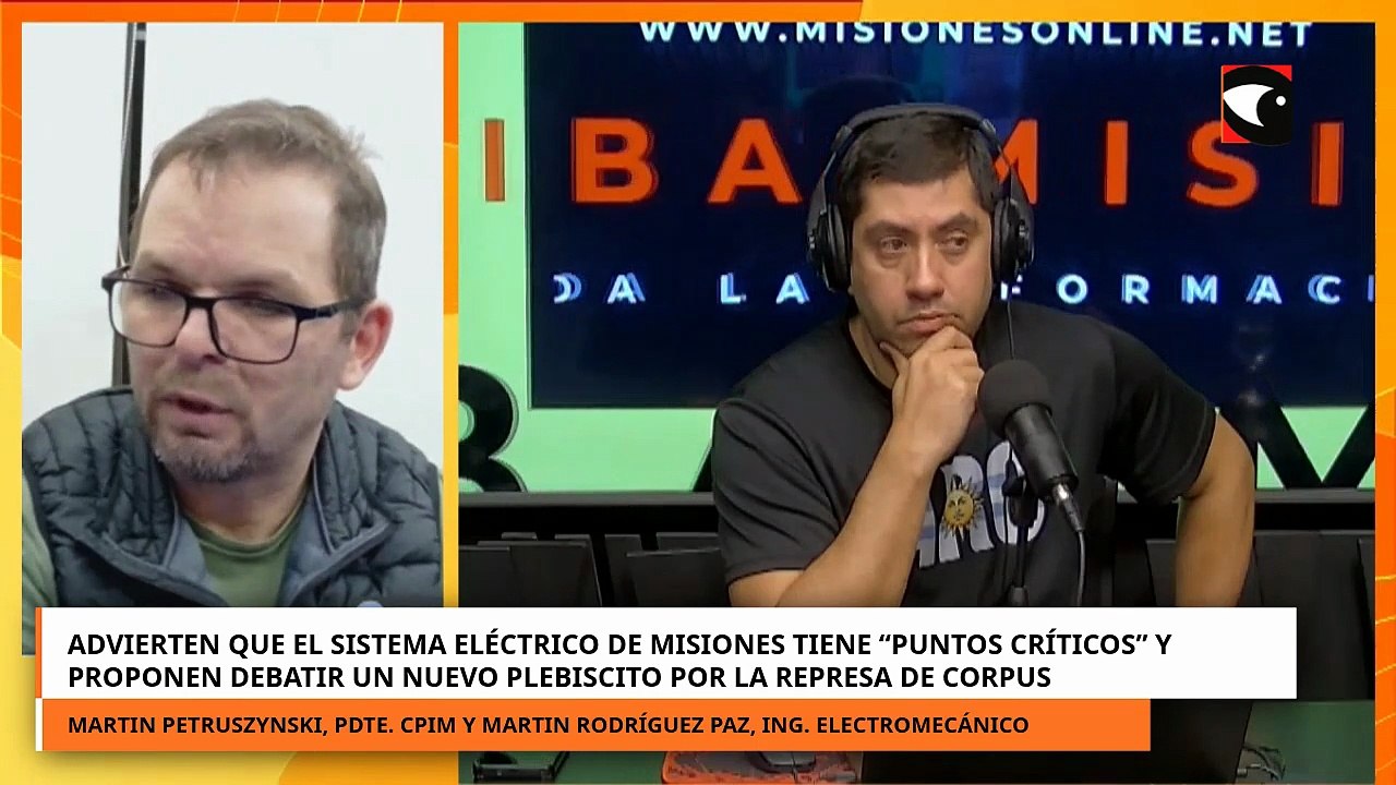 Sistema eléctrico de Misiones al limite: proponen nuevo plebiscito por la represa de Corpus
