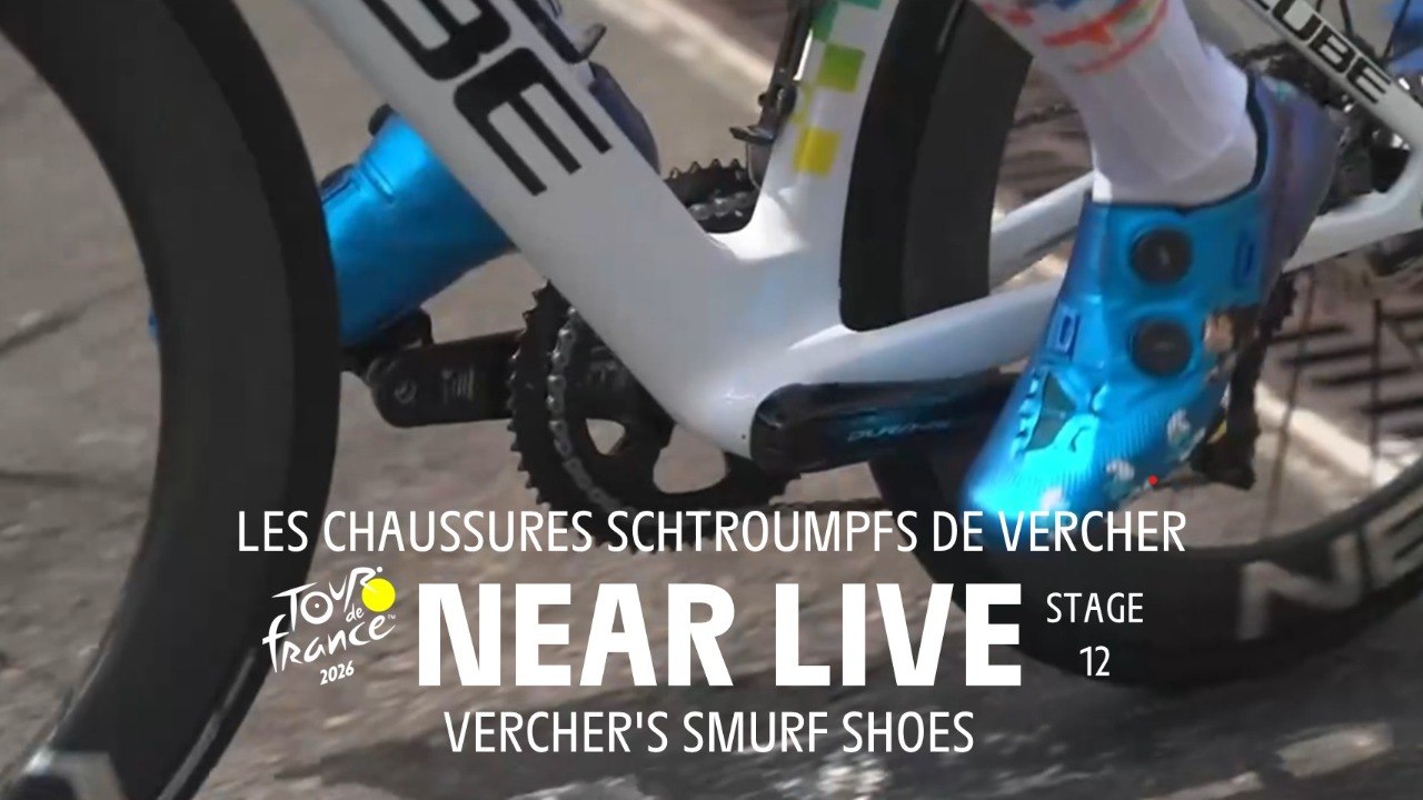 Vercher's Smurf shoes - Stage 12