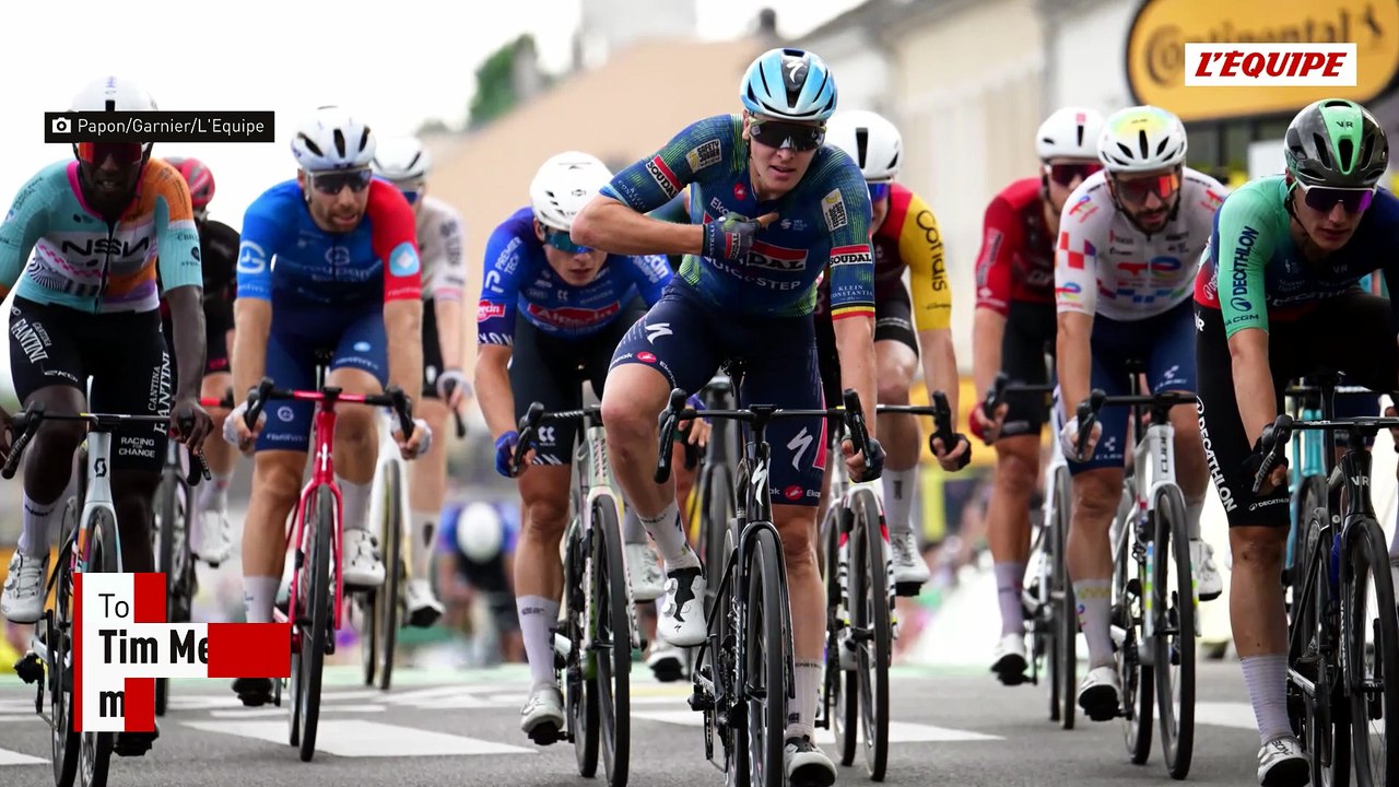 Tim Merlier imprenable dans le final de la 12e étape marquée par une grosse chute - Cyclisme - Tour de France