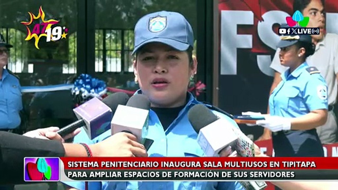🇳🇮 Nueva sala del Sistema Penitenciario: Fortaleciendo la formación y los estudios penitenciarios