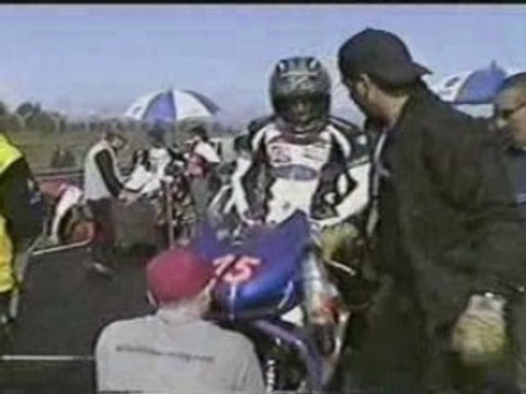 FSBK Supersport: Essais et première ligne à Le Vigeant