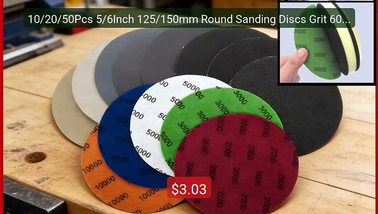 10/20/50Pcs 5/6Inch 125/150mm Round Sanding Discs Grit 60-10000 Wet... -- Top Rated 2026 | Buy Now!