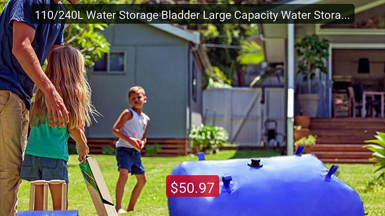110/240L Water Storage Bladder Large Capacity Water Storage C... -- Amazing Value 2026 | Must Have!