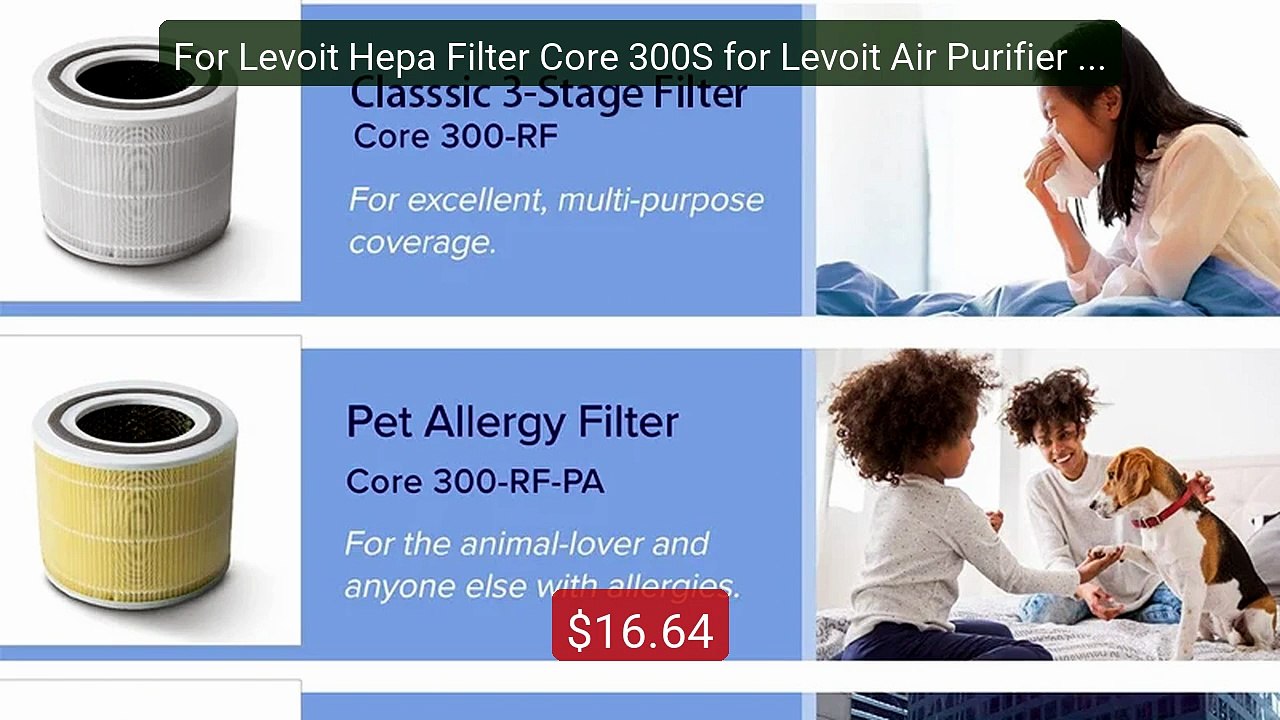 For Levoit Hepa Filter Core 300S for Levoit Air Purifier Core... -- Amazing Value 2026 | Must Have!