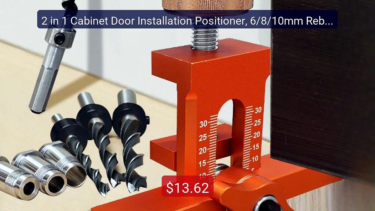 2 in 1 Cabinet Door Installation Positioner, 6/8/10mm Rebounde... -- Hot Deal 2026 | Limited Offer!