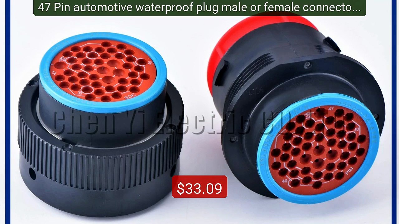 47 Pin automotive waterproof plug male or female connector HDP... -- Hot Deal 2026 | Limited Offer!