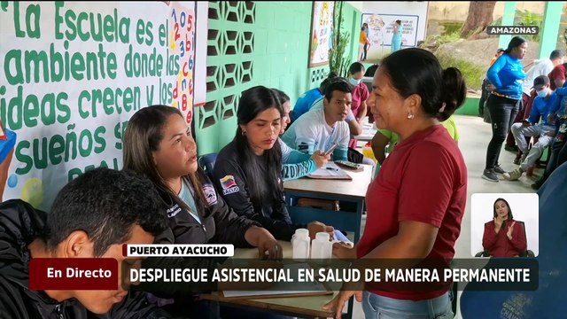 Amazonas | Albergues temporales reciben atención médica integral en Puerto Ayacucho