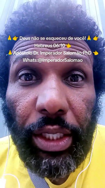 🙏👉 Deus não se esqueceu de você!🙏 👉 Hebreus 06:10👈 🙏Apóstolo Dr. Imperador Salomãoao  💜Hebreus 06:10💜