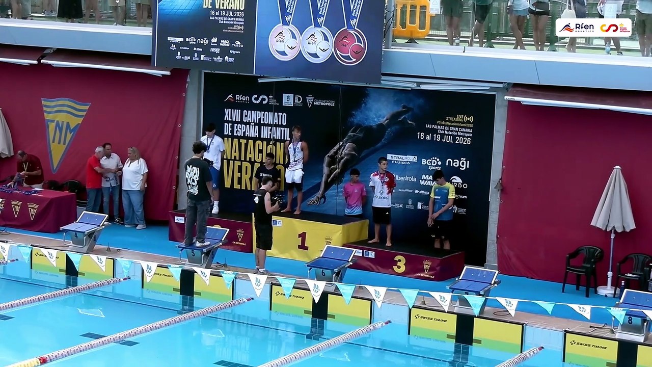 XLVII Cto de España Infantil de Natación - Jueves tarde