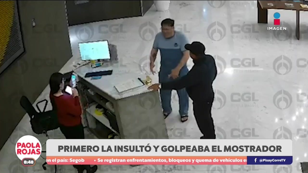 Captan agresión a recepcionista de hotel en Santa Fe | De Pisa y Corre con Paola Rojas