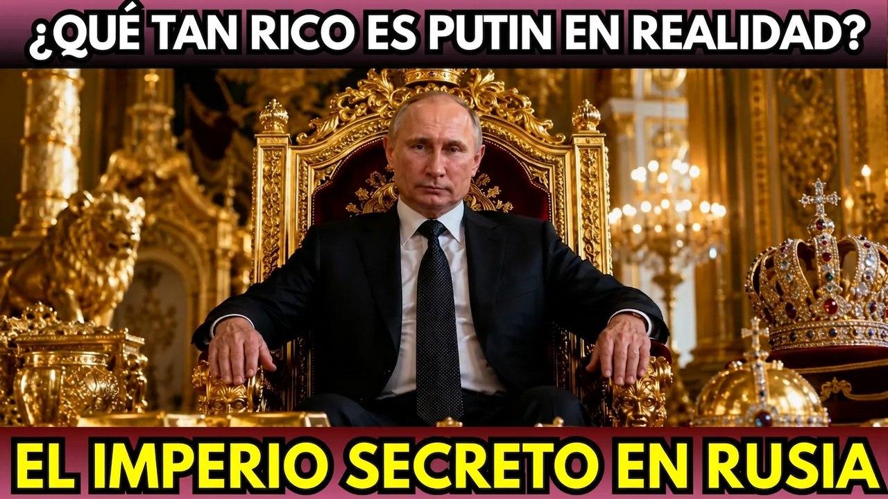 ¿Qué tan rico es el presidente de Rusia? Los secretos de la fortuna de la familia Putin