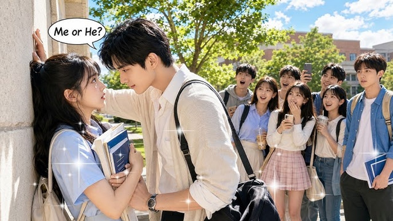 Arrogant School King Fell For The Cute Transfer Girl,💞 Who Said_ Kiss Me, Then Drop The Cigarettes! FULL MOVIES ENGLISH SUB