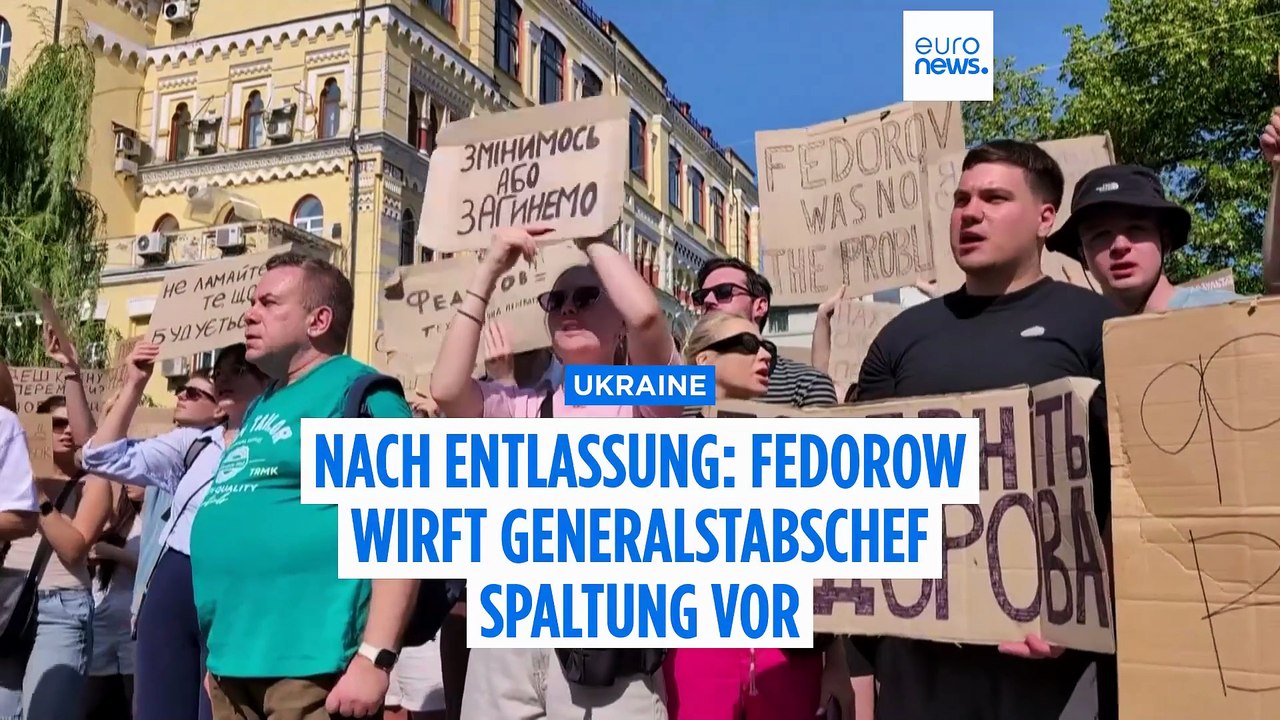 Politbeben in der Ukraine: Fedorow erhebt schwere Vorwürfe gegen Armeechef