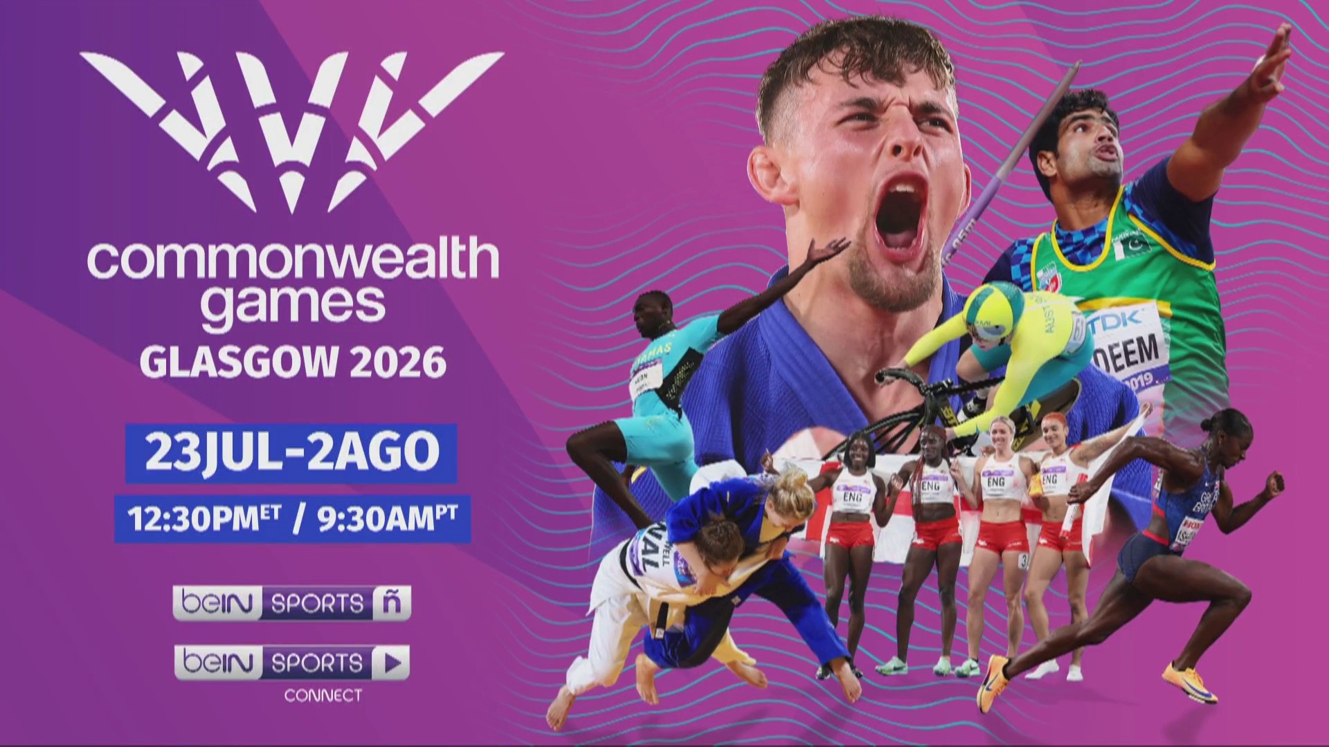 Los Commonwealth Games #Glasgow2026 llegan a #beINSPORTS (15S)