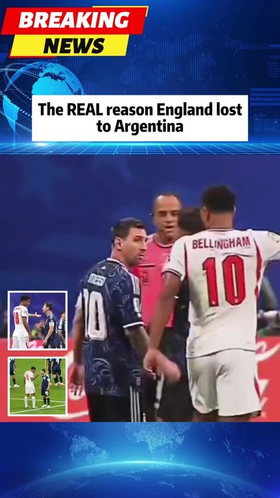 The REAL reason England lost to Argentina#Soccer #messi #worldcup #argentina #fyp
