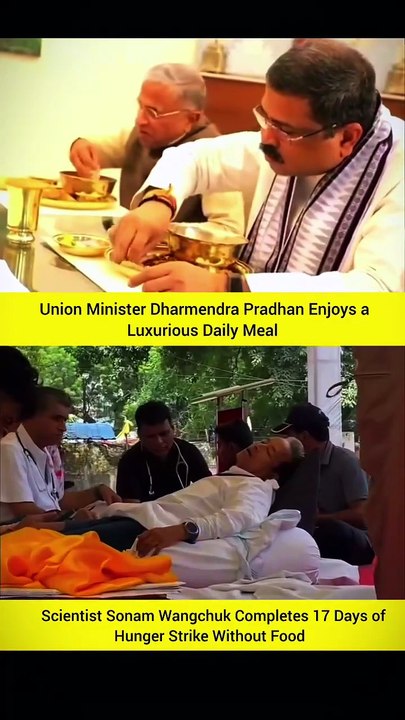 Sonam Wangchuk Continues Hunger Strike as Debate Around Dharmendra Pradhan Intensifies