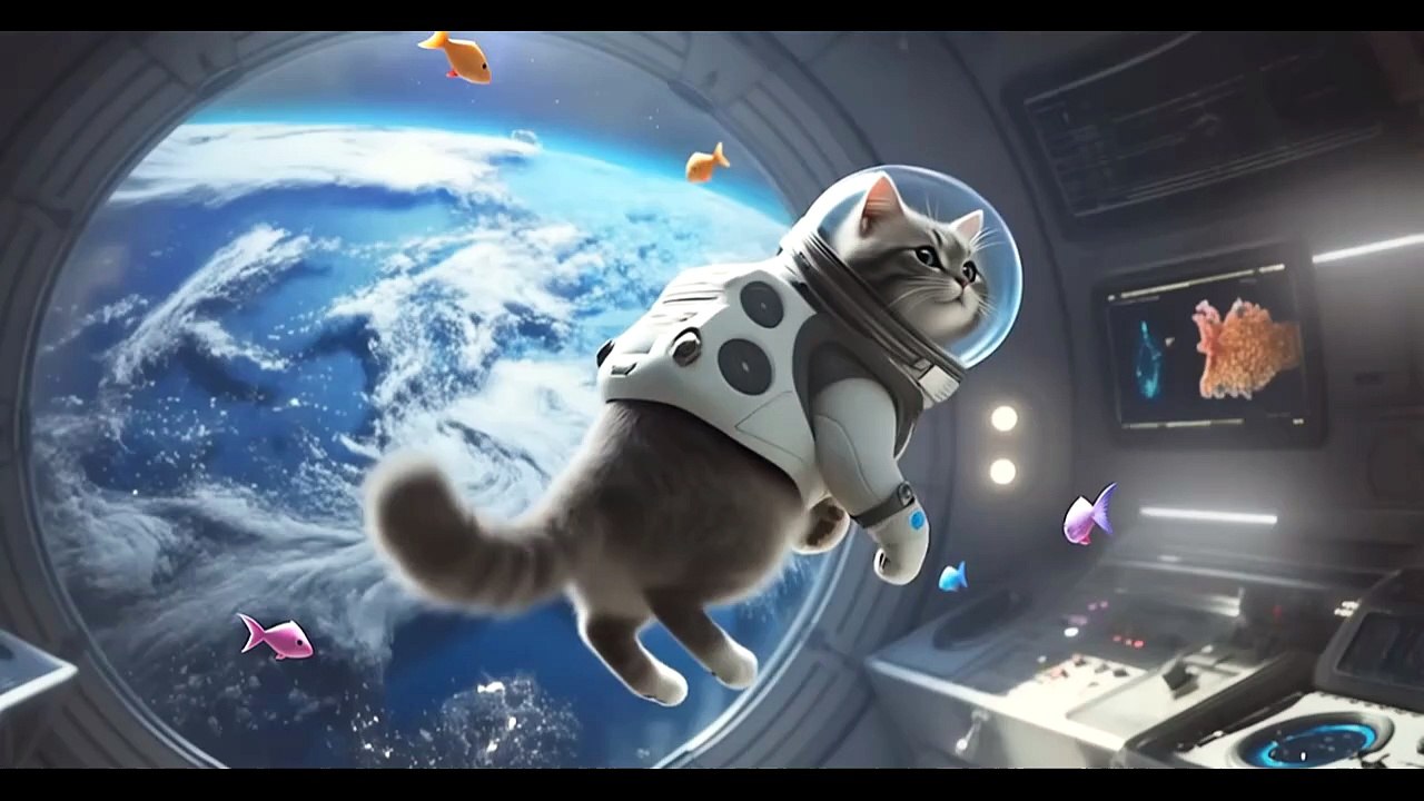 🚀 The Cat Astronaut's First Mission