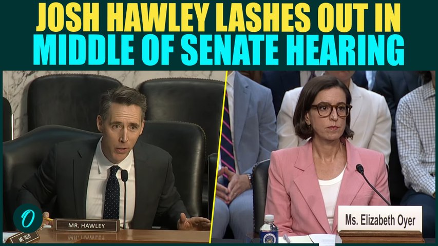 ‘You’re Astoundingly Terrible!’: Josh Hawley TORCHES Ex Pardon Attorney Oyer in Explosive Hearing