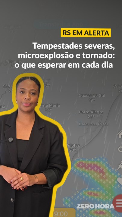 RS em alerta: o que esperar da sequência de temporais no Estado
