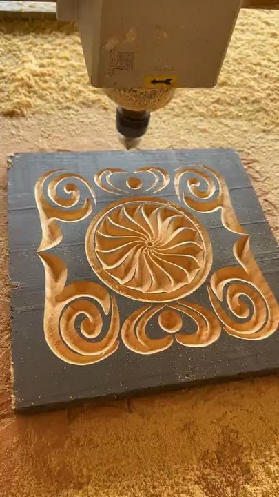 Motif décoration bois
