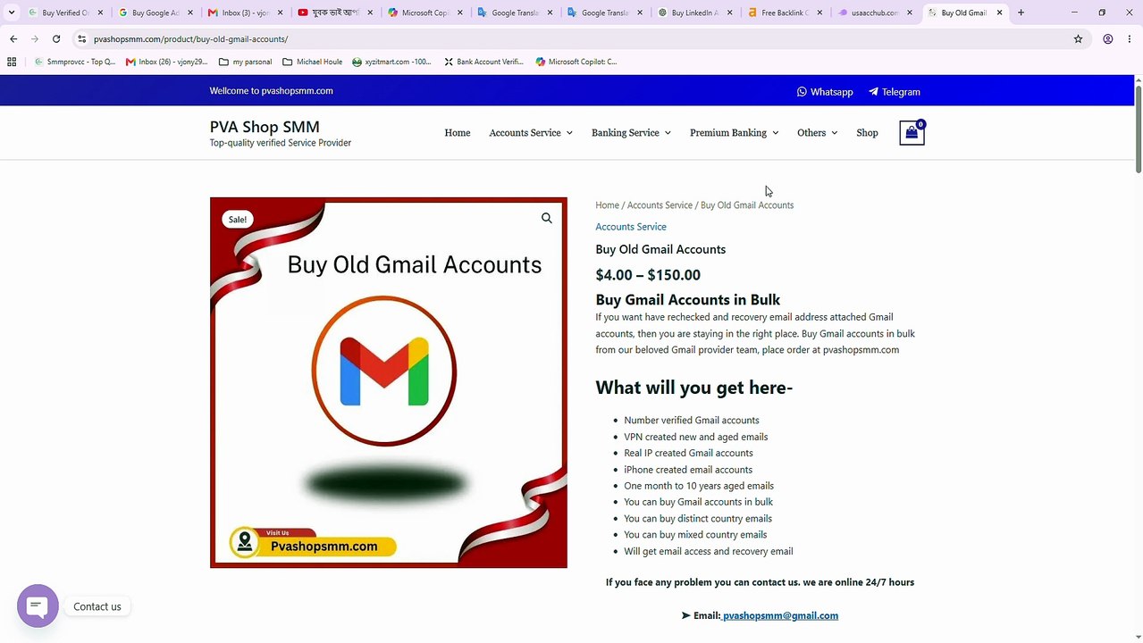 Top 21 Trusted Platforms to Buy Old Gmail Accounts in the ...