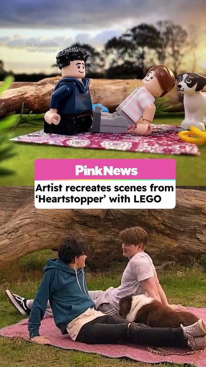 Heartstopper in LEGO? This artist's adorable recreations are a must-see!