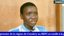 Abdoulaye Barry,  1er de la région de Conakry au BEPC
