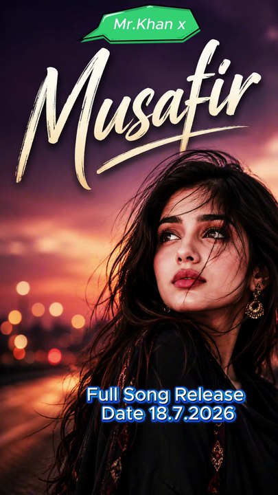 Musafir ❤️ | New Punjabi Pop Rap Song 2026 | #reels #shorts #share