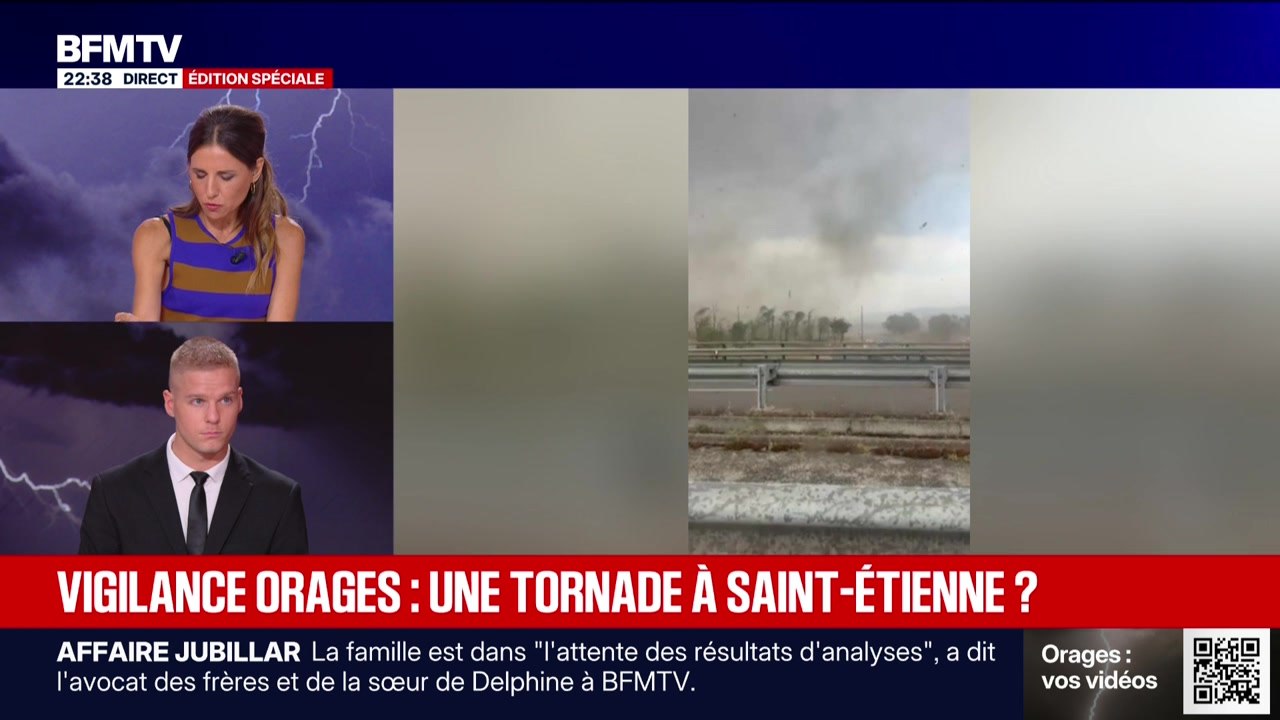 Vigilance orages : une tornade à Saint-Étienne ? - 16/07