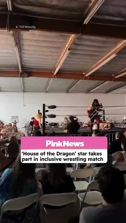 House of the Dragon star Abigail Thorn joins trans wrestling show, gets in on the action!