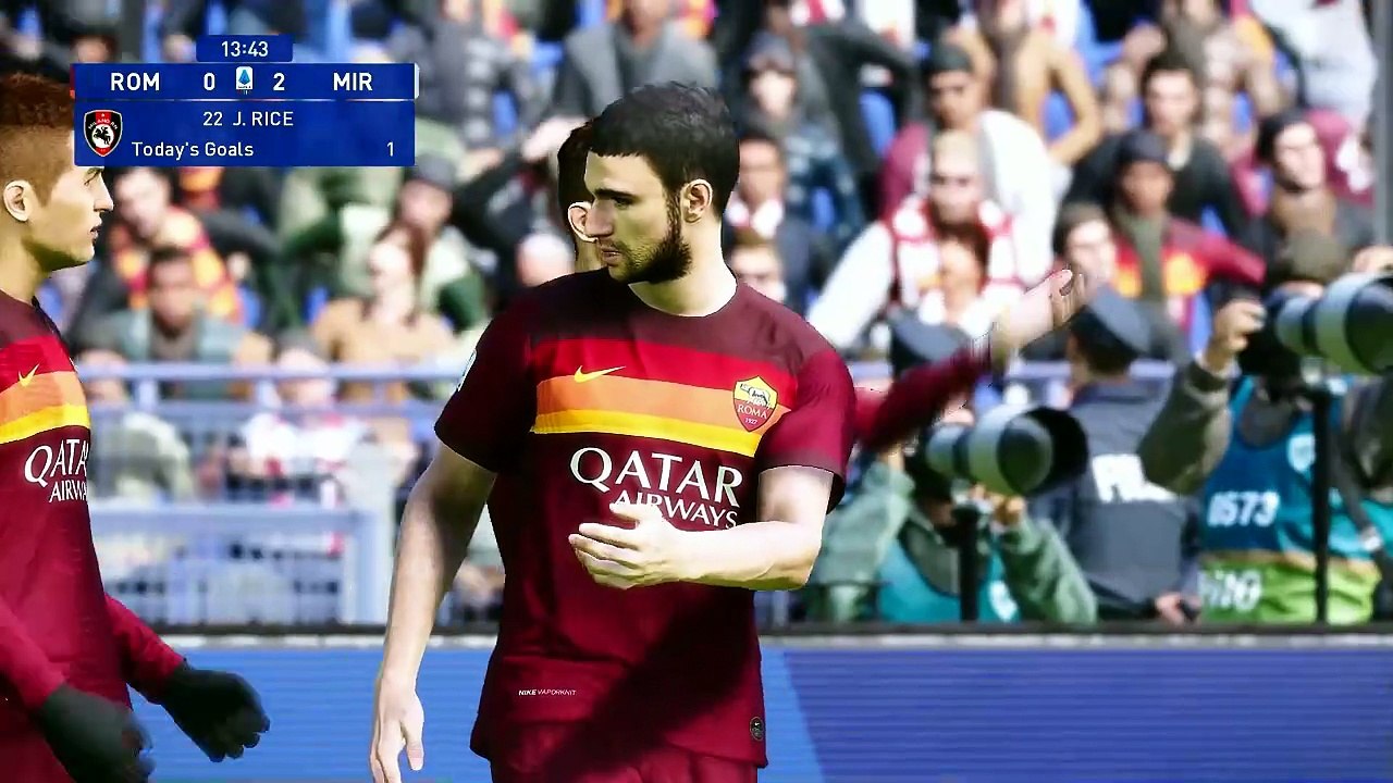 PES 2021 Master League  AC Milan vs Roma – Race for Serie A Glory