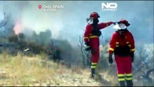 Η Ισπανία μάχεται μεγάλη πυρκαγιά στην Αραγονία εν μέσω καύσωνα