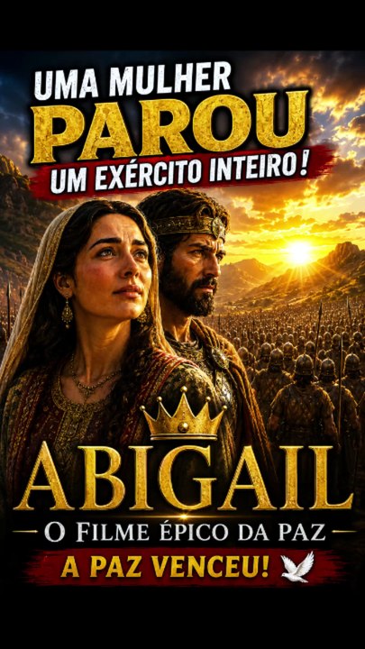 Uma mulher PAROU um exército inteiro! | Abigail - Filme Bíblico 3D 👑⚔️