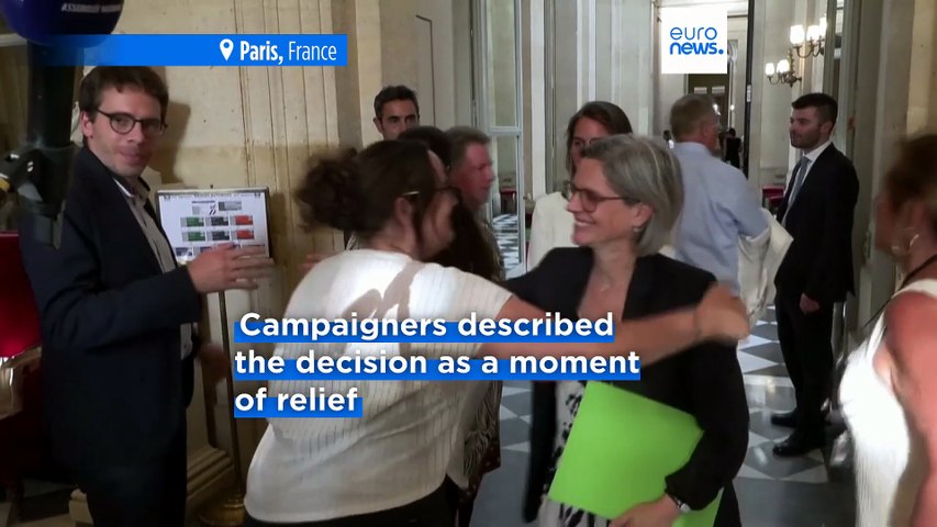 Supporters welcome France's assisted dying law