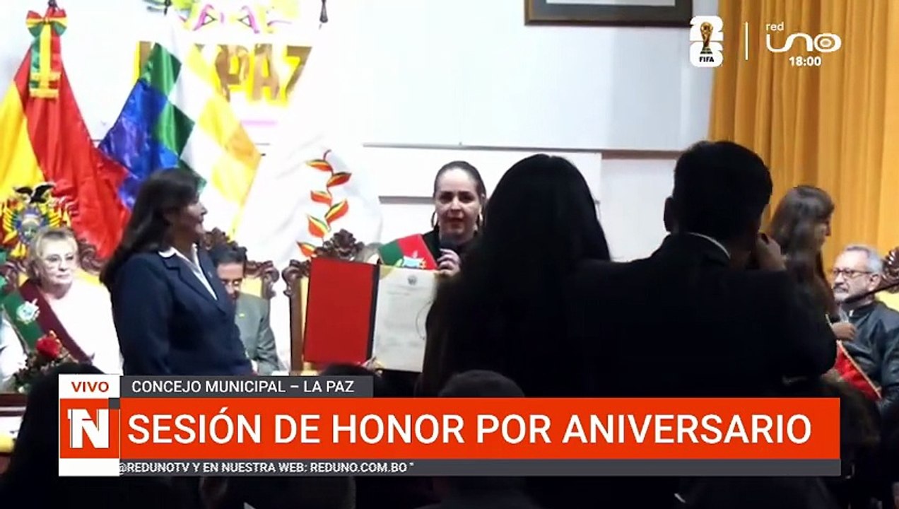 SESIÓN DE HONOR POR ANIVERSARIO DE LA PAZ