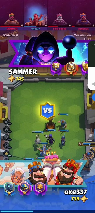 Clash Royale (Táctica Royale) gameplay