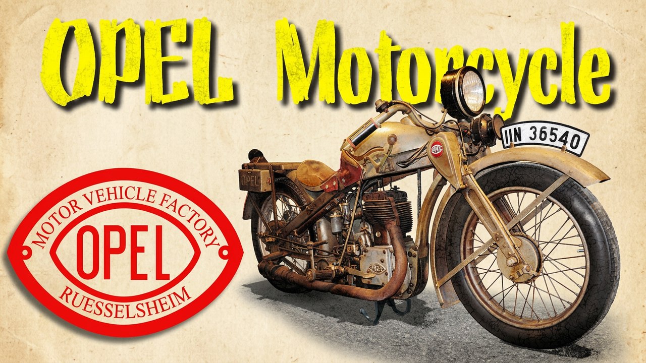 The Untold Story of Opel Motorcycles
