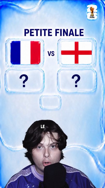 La Petite Finale FRANCE ANGLETERRE par une IA 🇫🇷🏴
