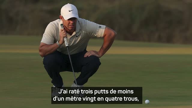 British Open - McIlroy : J'ai commis beaucoup trop d'erreurs stupides