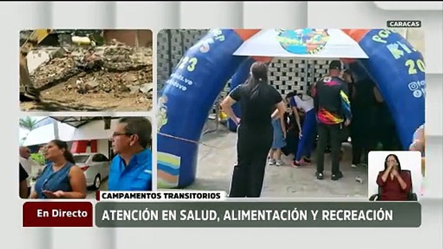 Caracas | Campamento transitorio Zoe Xiques Silva cuenta con 443 personas afectadas por los sismos